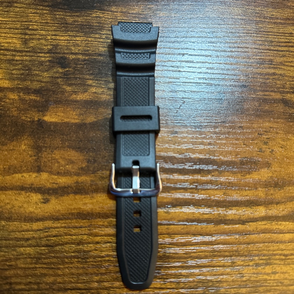 18mm Black Rubber Watch Strap 18mm Black Rubber Watch Strap